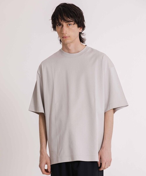 UNITED TOKYO(ユナイテッドトウキョウ)の「テクノラマ リラックスTシャツ(Tシャツ/カットソー・メンズ・ホワイト/ブラック/グリーン系その他/ライトブルーグレー/パープル/グレー・1/2/3)」の3枚目の写真
