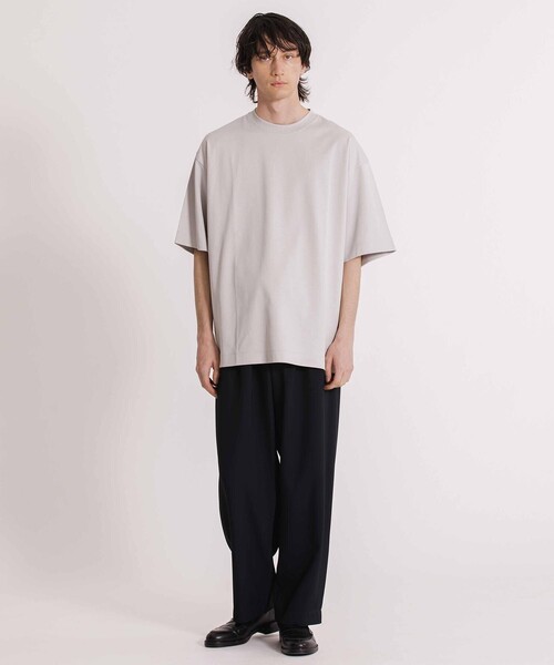 UNITED TOKYO(ユナイテッドトウキョウ)の「テクノラマ リラックスTシャツ(Tシャツ/カットソー・メンズ・ホワイト/ブラック/グリーン系その他/ライトブルーグレー/パープル/グレー・1/2/3)」の16枚目の写真