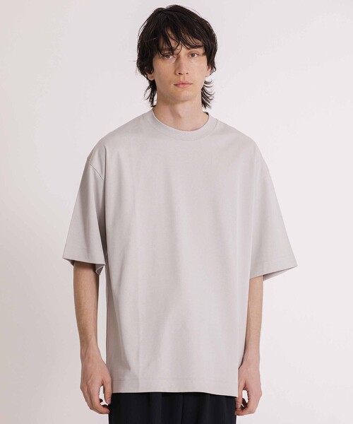 UNITED TOKYO(ユナイテッドトウキョウ)の「テクノラマ リラックスTシャツ(Tシャツ/カットソー・メンズ・ホワイト/ブラック/グリーン系その他/ライトブルーグレー/パープル/グレー・1/2/3)」の9枚目の写真