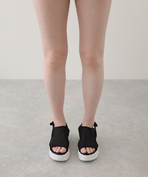 CLERGERIE　プラットフォームサンダル　厚底　メッシュ　フランス製　23 18013185806274212_1_t_360.webp