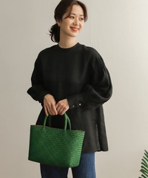 URBAN RESEARCH DOORS | リネンギャザースリーブブラウス(シャツ/ブラウス)