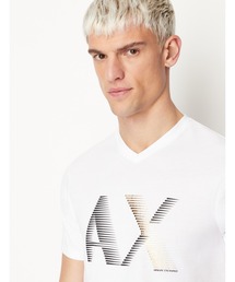 ARMANI EXCHANGE | 【A|X アルマーニ エクスチェンジ】A|Xロゴ　半袖VネックTシャツ/REGULAR(Tシャツ/カットソー)