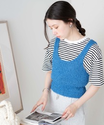 WEGO | WEGO/【一部店限定】カールヤーンニットビスチェ(タンクトップ)