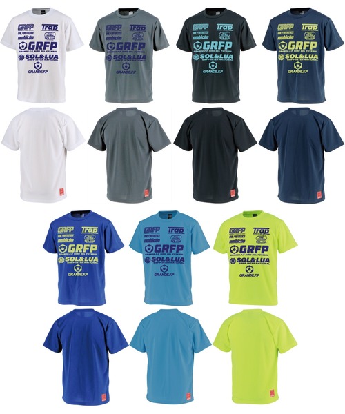 セール】【ジュニア・キッズ】GRANDE.F.P.SOL&LUAドライメッシュT