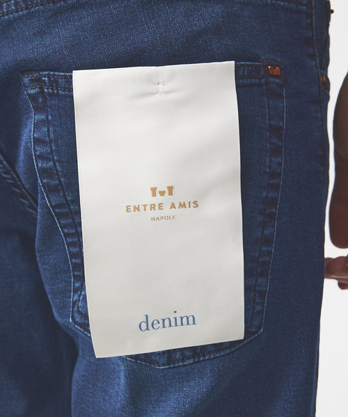 ENTRE AMIS（アントレ アミ）の「【entre amis / アントレ アミ】ウォッシュド デニム GAGA（デニムパンツ・メンズ・インディゴブルー・32/31/30/29）」の7枚目の写真