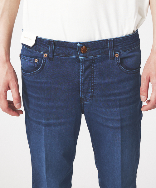 ENTRE AMIS（アントレ アミ）の「【entre amis / アントレ アミ】ウォッシュド デニム GAGA（デニムパンツ・メンズ・インディゴブルー・32/31/30/29）」の8枚目の写真