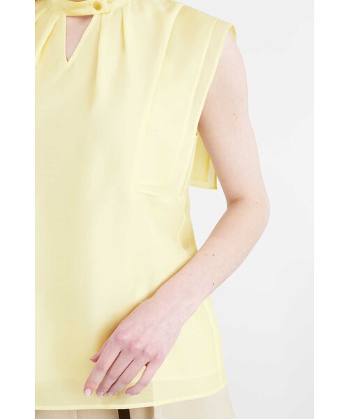 PINKY&DIANNE カールマイヤーシアーブラウス セール】◇カールマイヤーシアーブラウス（シャツ/ブラウス