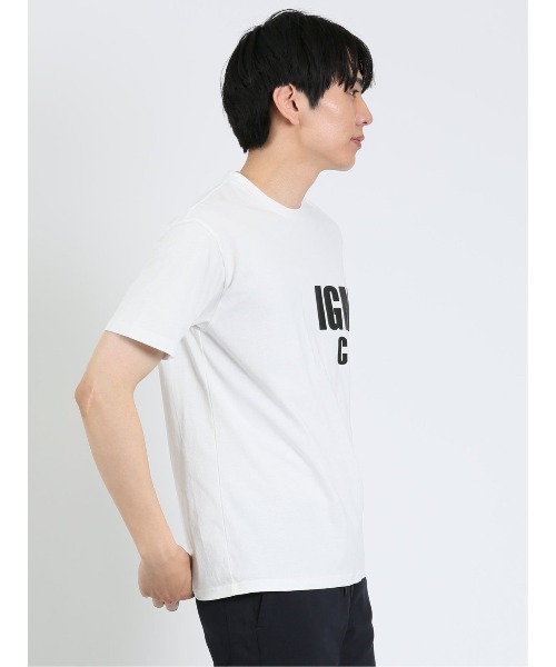 m.f.editorial（エムエフエディトリアル）の「【コットン100%】m.f.エディトリアル メンズ ラバーロゴ クルーネック半袖Tシャツ（Tシャツ/カットソー・メンズ・ホワイト・MEDIUM/LARGE）」の12枚目の写真