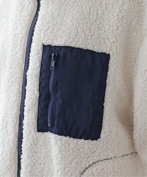 frames RAY CASSIN（フレームスレイカズン）の「配色オーバーブルゾン（ブルゾン・レディース・キナリ/ブラック/グレイッシュベージュ・FREE）」の18枚目の写真