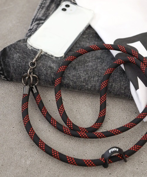 BAYFLOW（ベイフロー）の「ＣＦパラコードストラップ（スマホグッズ・レディース・その他1/その他2/その他3/その他5/イエロー/レッド/グリーン/その他6/その他4/ブルー・0）」の9枚目の写真