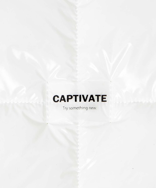 WEGO（ウィゴー）の「WEGO/パデッドトート（トートバッグ・レディース・その他1/ブラック/ホワイト/シルバー・FREE）」の13枚目の写真