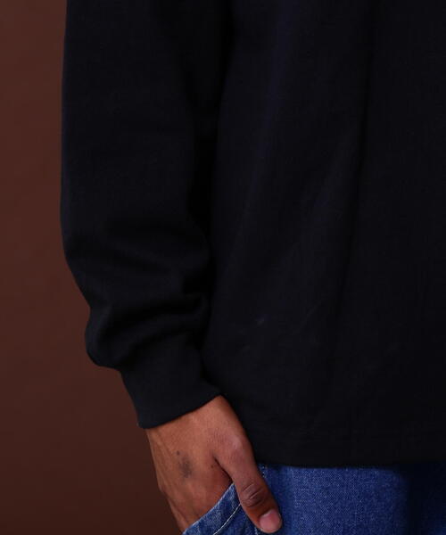 AVIREX（アヴィレックス）の「L/S T-SHIRT NEWYORK SIMBOL / 長袖 Tシャツ ニューヨーク シンボル / AVIREX / アヴィレックス（Tシャツ/カットソー・メンズ・ブラック/オレンジ/ホワイト・MEDIUM/LARGE/X-LARGE/XX-LARGE）」の11枚目の写真