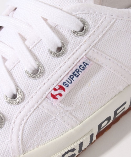 SUPERGA（スペルガ）の「【SUPERGA/スペルガ】 レタリング コットンキャンバス スニーカー/ローカット（スニーカー・レディース・ブラック/ホワイト・22.5cm/23.5cm/24.5cm/23.0cm/24.0cm/25.0cm）」の16枚目の写真