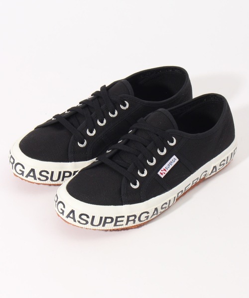 SUPERGA（スペルガ）の「【SUPERGA/スペルガ】 レタリング コットンキャンバス スニーカー/ローカット（スニーカー・レディース・ブラック/ホワイト・22.5cm/23.5cm/24.5cm/23.0cm/24.0cm/25.0cm）」の19枚目の写真