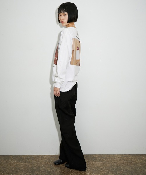 TANGTANG（タンタン）の「【TANGTANG】GASATANG Tee（Tシャツ/カットソー・レディース・ホワイト・S）」の13枚目の写真