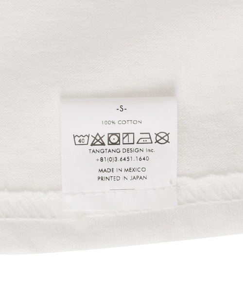 TANGTANG（タンタン）の「【TANGTANG】GASATANG Tee（Tシャツ/カットソー・レディース・ホワイト・S）」の12枚目の写真