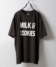 MILK&COOKIES T-SHIRT / ミルク アンド クッキーズロゴ Tシャツ