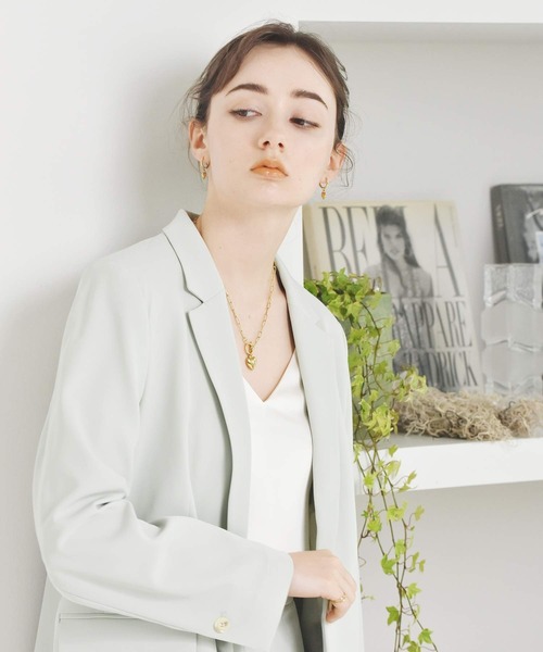 LHME（エルエイチエムイー）の「【WEB限定】“New me”ポイントハートチェーンネックレス/サージカルステンレス（金属アレルギー対応）【LHME / エルエイチエムイー】（ネックレス・レディース・ゴールド/シルバー・45cm）」の21枚目の写真