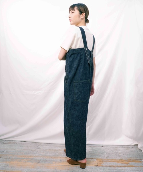 BROOKLYN OVERALL（ブルックリンオーバーオール）の「ビックオーバーオール（サロペット/オーバーオール・レディース・インディゴブルー・FREE）」の11枚目の写真