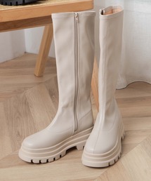 WEGO | WEGO/【23年秋冬新作】ボリュームロングブーツ(ブーツ)