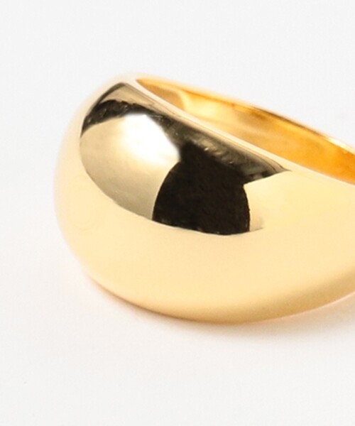 Ray BEAMS（レイビームス）の「Ray BEAMS / メタル ボリューム リング（リング・レディース・ゴールド/シルバー・ONE SIZE）」の7枚目の写真