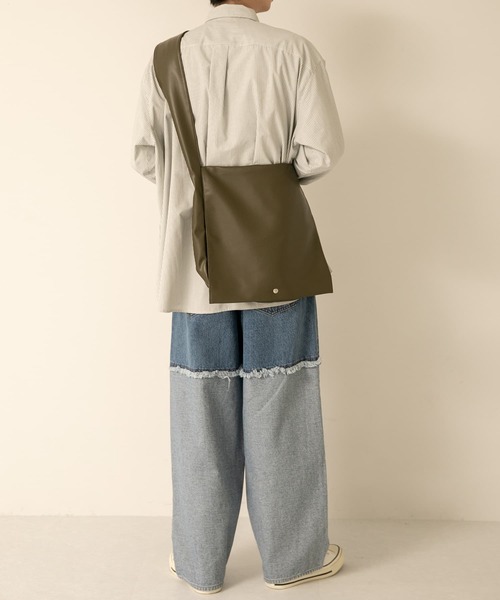 SENSE OF PLACE by URBAN RESEARCH（センスオブプレイスバイアーバンリサーチ）の「デニムフリンジワイドパンツ（デニムパンツ・メンズ・ライトインディゴブルー/ブラック・MEDIUM/LARGE）」の17枚目の写真