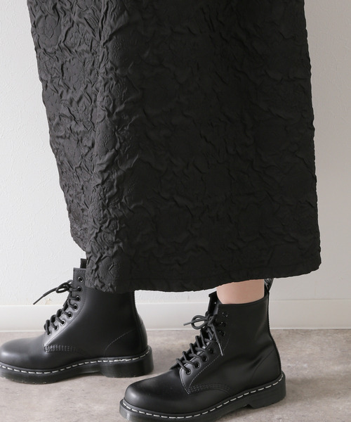 Torrazzo Donna(トラッゾドンナ)の「【TORRAZZO DONNA/トラッゾドンナ】Jacquard Flare Silhouette:ワンピース(ワンピース・レディース・ブラック・FREE)」の14枚目の写真