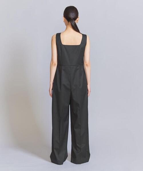 BEAUTY&YOUTH UNITED ARROWS(ビューティーアンドユースユナイテッドアローズ)の「ハートネック ジップ オールインワン(つなぎ/オールインワン・レディース・ブラック/ダークグレー・S/M)」の5枚目の写真
