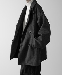 RUUBON | 【RUUBON】melange melton P-coat / メランジ メルトン Pコート(ピーコート)