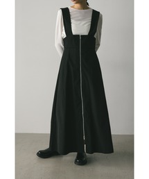 STYLEMIXER | フロントジップサスペンダースカート(スカート)