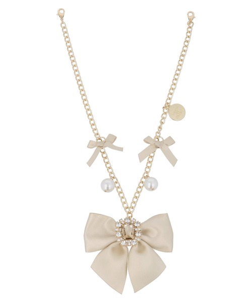 Maison de FLEUR（メゾンドフルール）の「ビジューリボンバッグ