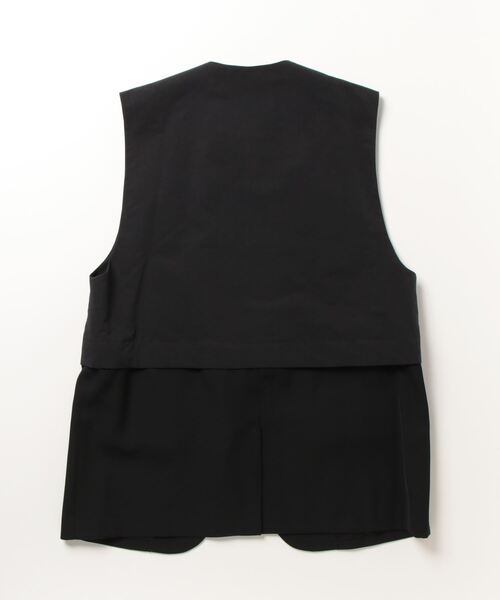 SISE（シセ）の「SISE DOCKING VEST（その他アウター・メンズ・ブラック・MEDIUM）」の4枚目の写真