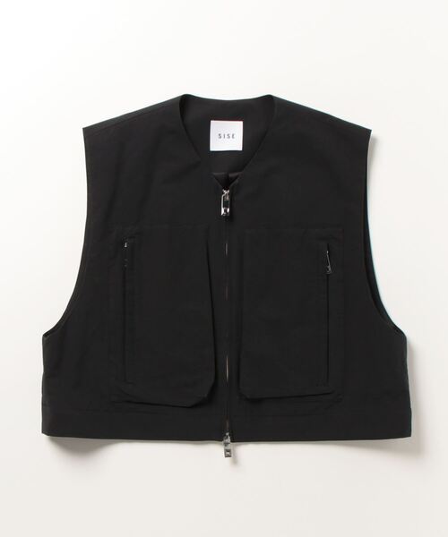 SISE（シセ）の「SISE DOCKING VEST（その他アウター・メンズ・ブラック・MEDIUM）」の6枚目の写真