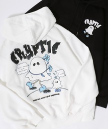 oversize foam print sweat hoodie/ビリヤード ゴースト ボーイ オーバーサイズ 発泡プリント 裏起毛 スウェット フーディー/パーカー
