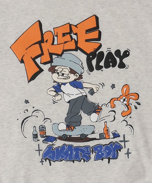 2025SS新柄追加 oversize foam print sweat hoodie/ビリヤード ゴースト ボーイ オーバーサイズ 発泡プリント 裏起毛 スウェット フーディー/パーカー（パーカー）｜SITRY（シトリー）