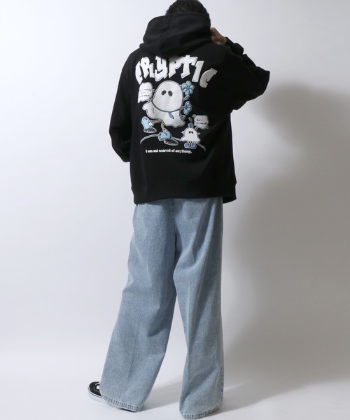 セール】2025SS新柄追加 oversize foam print sweat hoodie