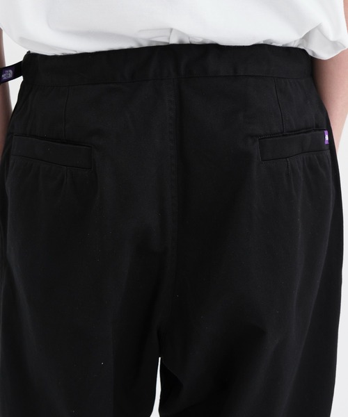 THE NORTH FACE PURPLE LABEL（ザ ノースフェイス パープルレーベル）の「【THE NORTH FACE PURPLE LABEL/ザノースフェイスパープルレーベル】Chino Wide Tapered Field Pants/チノワイドテーパードフェイルドパンツ（チノパンツ・メンズ・ブラック/ダークネイビー・30inch/32inch/34inch）」の12枚目の写真