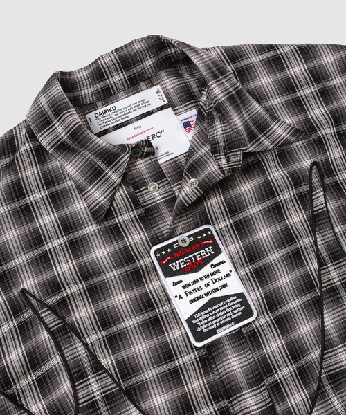 DAIRIKU（ダイリク）の「Check Western Over Shirt（シャツ/ブラウス