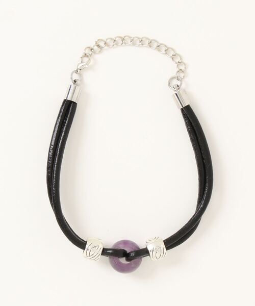 チャイハネ（チャイハネ）の「【チャイハネ】ストティックMEN'Sブレスレット（ブレスレット・メンズ・クリア/ダークブルー/ライトピンク/パープル/ブラウン・FREE）」の4枚目の写真