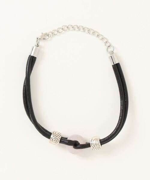 チャイハネ（チャイハネ）の「【チャイハネ】ストティックMEN'Sブレスレット（ブレスレット・メンズ・クリア/ダークブルー/ライトピンク/パープル/ブラウン・FREE）」の5枚目の写真