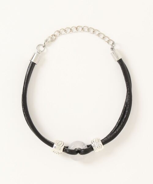 チャイハネ（チャイハネ）の「【チャイハネ】ストティックMEN'Sブレスレット（ブレスレット・メンズ・クリア/ダークブルー/ライトピンク/パープル/ブラウン・FREE）」の7枚目の写真