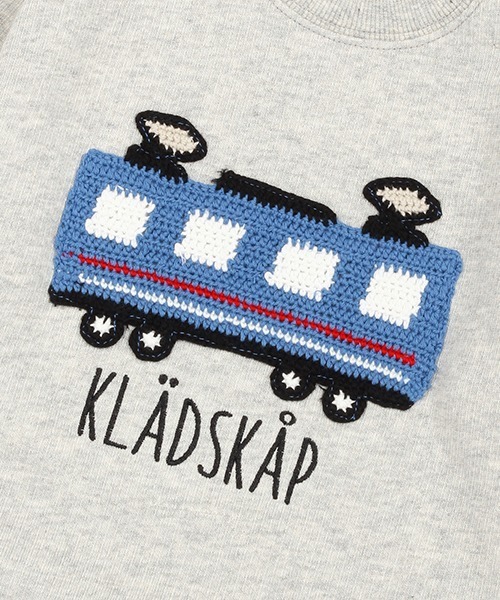 kladskap（クレードスコープ）の「乗り物編みモチーフトレーナー（スウェット・キッズ・アイボリー/トップグレー/ネイビー・80ｃｍ/110cm/100cm/120cm/90cm）」の10枚目の写真