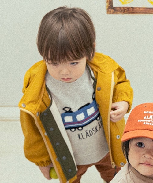 kladskap（クレードスコープ）の「乗り物編みモチーフトレーナー（スウェット・キッズ・アイボリー/トップグレー/ネイビー・80ｃｍ/110cm/100cm/120cm/90cm）」の16枚目の写真