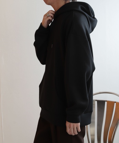 SENSE OF PLACE by URBAN RESEARCH（センスオブプレイスバイアーバンリサーチ）の「ダンボールポンチスウェットパーカ（パーカー・メンズ・ライトベージュ/ブルー/ブラック・LARGE/MEDIUM）」の21枚目の写真