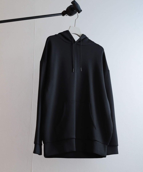 SENSE OF PLACE by URBAN RESEARCH（センスオブプレイスバイアーバンリサーチ）の「ダンボールポンチスウェットパーカ（パーカー・メンズ・ライトベージュ/ブルー/ブラック・LARGE/MEDIUM）」の5枚目の写真