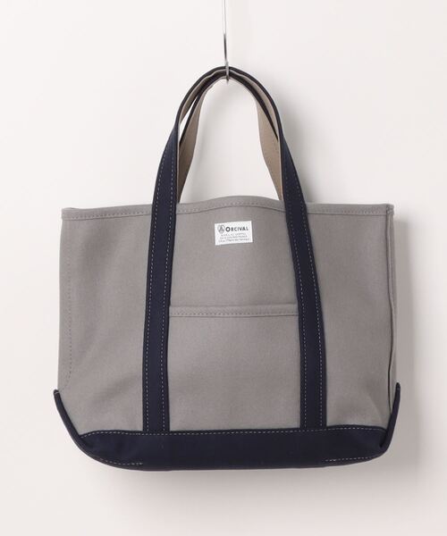ORCIVAL(オーシバル)の「HEAVY MELTON TOTE BAG MEDIUM(トートバッグ・レディース・ベージュ系その他2/ベージュ系その他/グレー系その他/ブルー系その他/ブラウン系その他/ベージュ系その他3/グレー系その他2・FREE)」の3枚目の写真