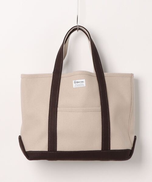 ORCIVAL(オーシバル)の「HEAVY MELTON TOTE BAG MEDIUM(トートバッグ・レディース・ベージュ系その他2/ベージュ系その他/グレー系その他/ブルー系その他/ブラウン系その他/ベージュ系その他3/グレー系その他2・FREE)」の6枚目の写真