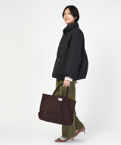 ORCIVAL(オーシバル)の「HEAVY MELTON TOTE BAG MEDIUM(トートバッグ・レディース・ベージュ系その他2/ベージュ系その他/グレー系その他/ブルー系その他/ブラウン系その他/ベージュ系その他3/グレー系その他2・FREE)」の19枚目の写真