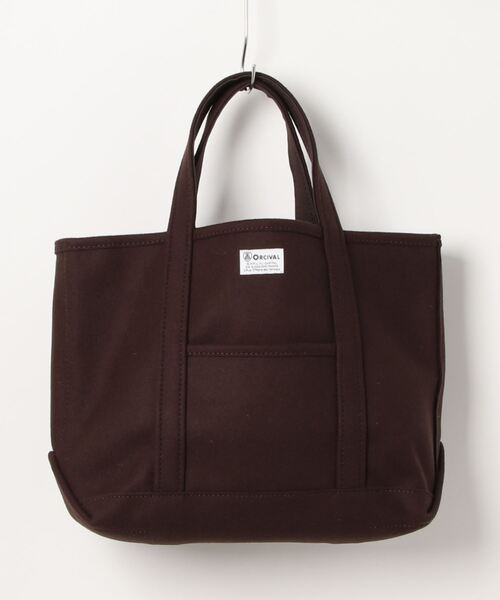 ORCIVAL(オーシバル)の「HEAVY MELTON TOTE BAG MEDIUM(トートバッグ・レディース・ベージュ系その他2/ベージュ系その他/グレー系その他/ブルー系その他/ブラウン系その他/ベージュ系その他3/グレー系その他2・FREE)」の20枚目の写真