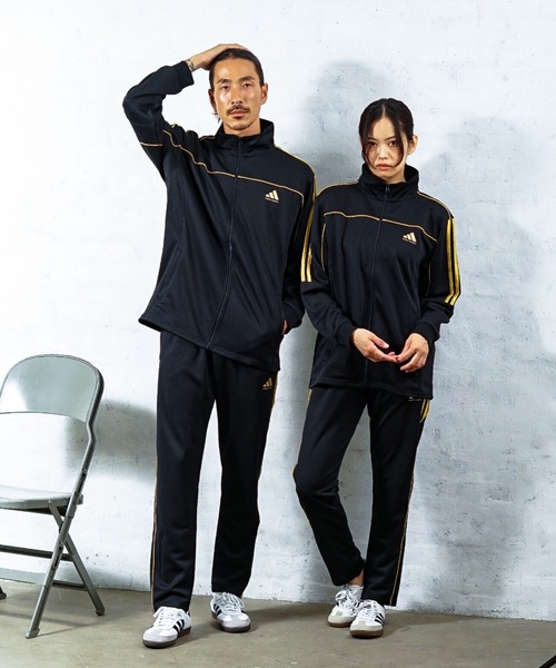 adidas（アディダス）の「【adidas combat sports】アディダスコンバットスポーツ　スーツパンツ TR-41（スウェットパンツ・メンズ・ブラック×ホワイト/ブラック×ゴールド/ネイビー/ブラック×ブラック・L/XL/M）」の6枚目の写真